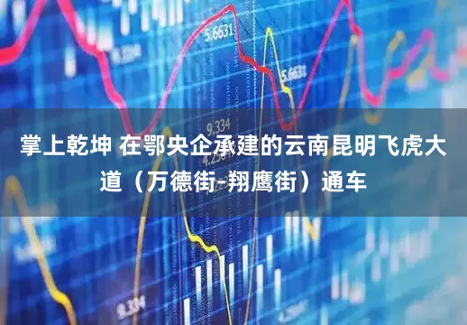 掌上乾坤 在鄂央企承建的云南昆明飞虎大道（万德街-翔鹰街）通车