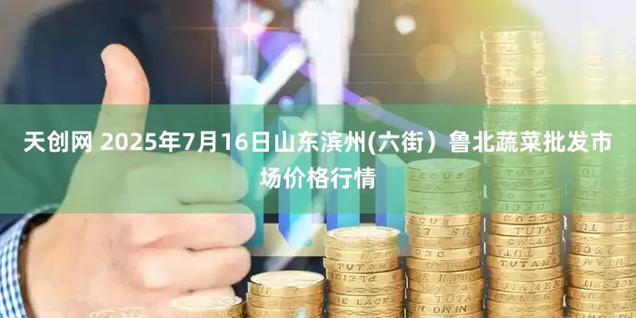 天创网 2025年7月16日山东滨州(六街）鲁北蔬菜批发市场价格行情