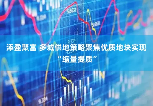 添盈聚富 多城供地策略聚焦优质地块实现“缩量提质”